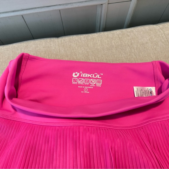 IBKUL Solid Mesh Skort, Hot Pink, Small, NWT 💖 - Picture 4 of 5